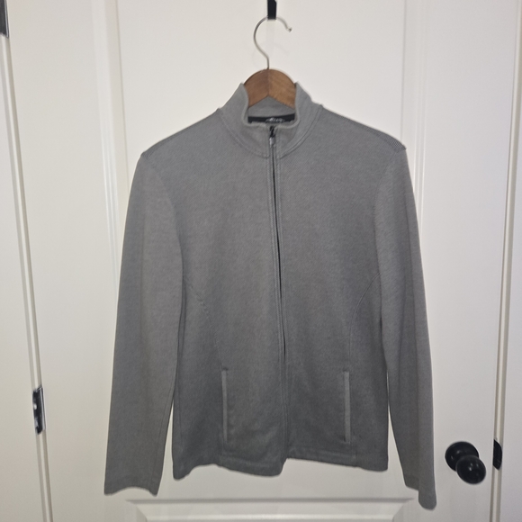 Alfani Other - Alfani Men's Gray Zip-Up Sweater